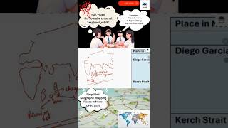 Places in news, Geography mapping UPSC prelims 2026 #upsc2026 #prelims2026