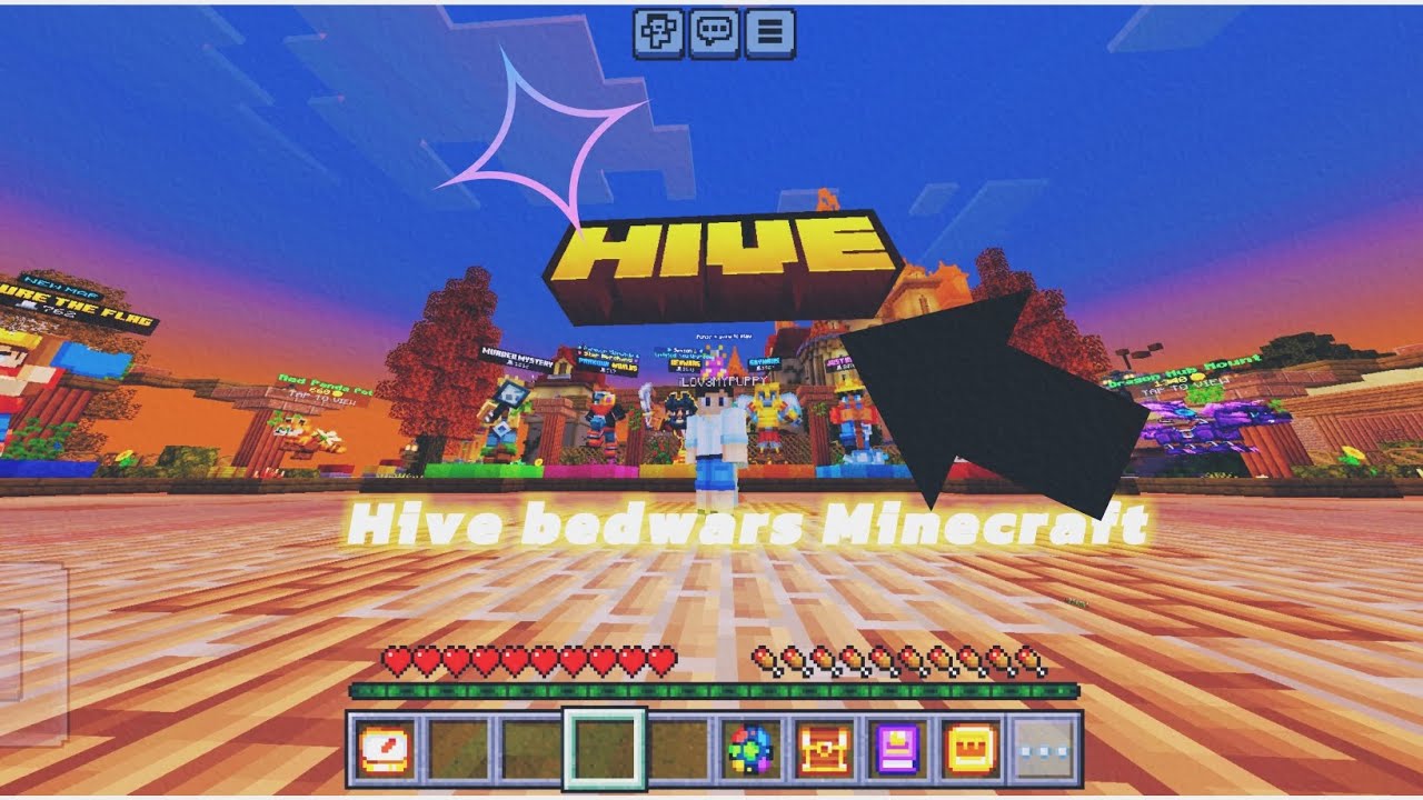 Hive bedwars Minecraft bedrock edition - YouTube