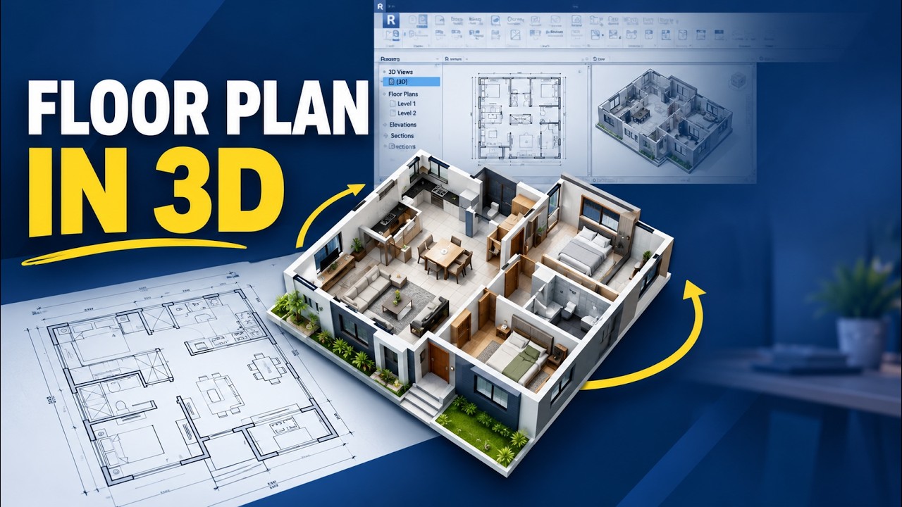 How to View a Floor Plan in 3D in Revit: Step-by-Step Tutorial (2026)