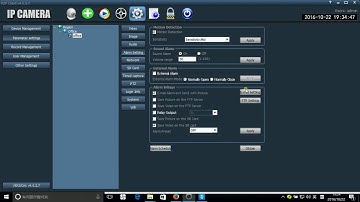 CamHi IP Camera Software - PC Software - How to set alarm