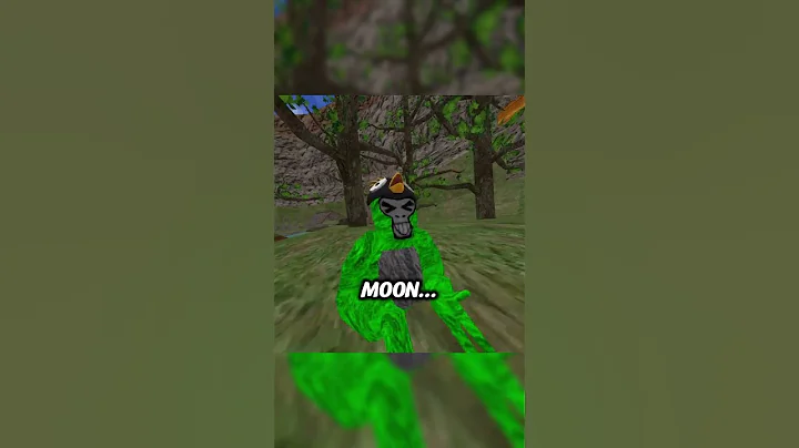 Gorilla Tag Crack In The Moon? #gorillatag #gtag #vr