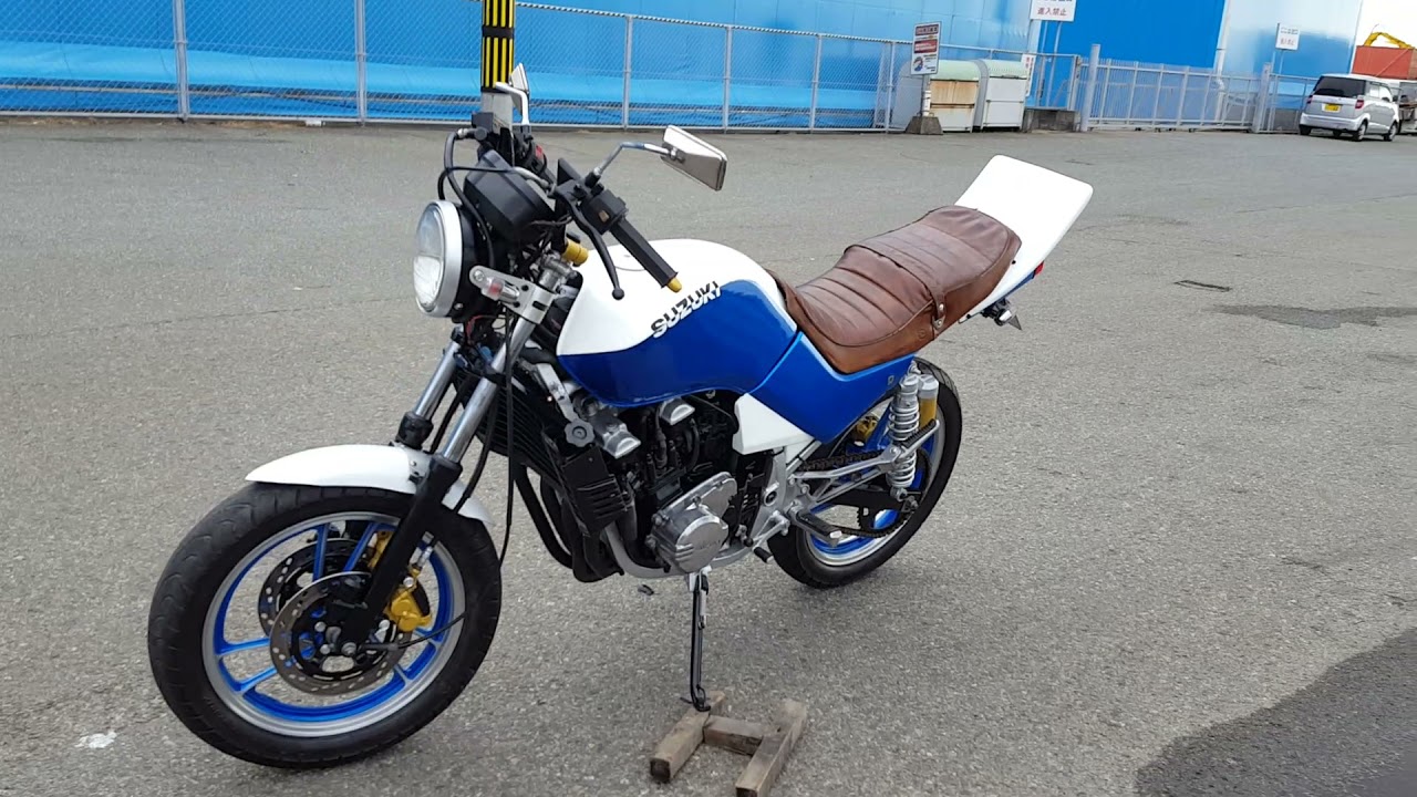 スズキ GS250FW  ジャンク 画像 No.2/9] 上質さを実現した量産250cc初の4気筒モデル、1983年