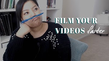FILM VIDEOS FASTER (save time and batch film your videos)