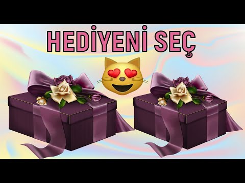 İKİ KUTUDAN BİRİNİ SEÇ 🎁HANGİSİ SENİN?CHOOSE YOUR GIFT.ELIGE TU REGALO🎁🎀🎉