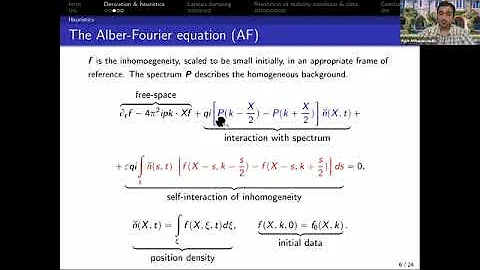Dr. Agis Athanassoulis | The Alber Equation: The Bifurcation Between Landau Damping and Rogue Waves