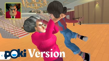 Scary Teacher 3D (Poki) - Gameplay Walkthrough All Levels