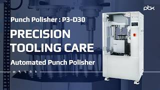 Prevent Tablet Sticking : Automated Punch Polisher P3-D30 ⚙️