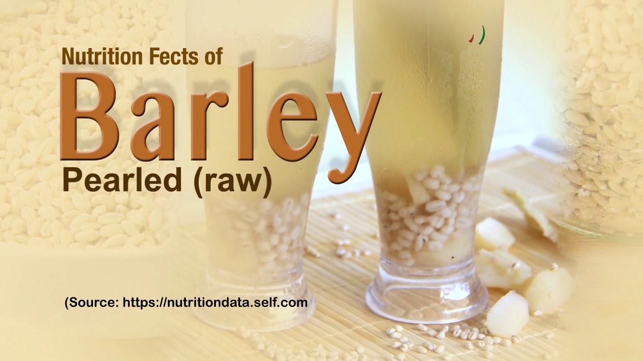 Barley, About+Nutritional Value YouTube