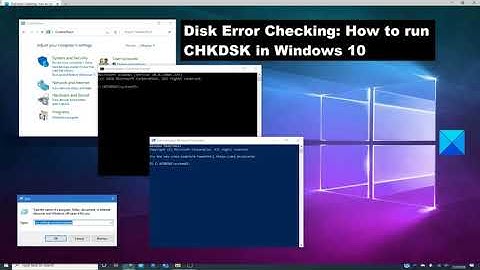 Disk Error Checking: How to run CHKDSK in Windows 11