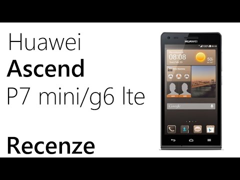 Huawei Ascend P7 mini | Recenze | Review |