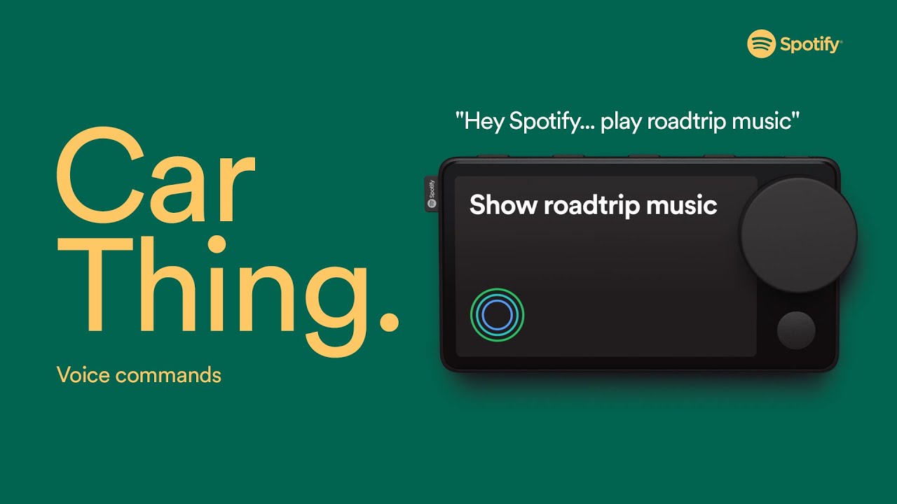 Spotify Car Thing voice commands 