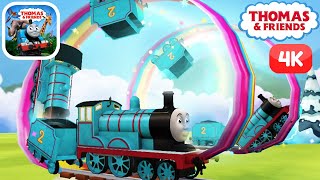 Thomas & Friends: Adventures! 🌈 A Rainbow Loop! 🌈 Discover USA | Edwin the #2 Blue Engine in 4K! screenshot 5