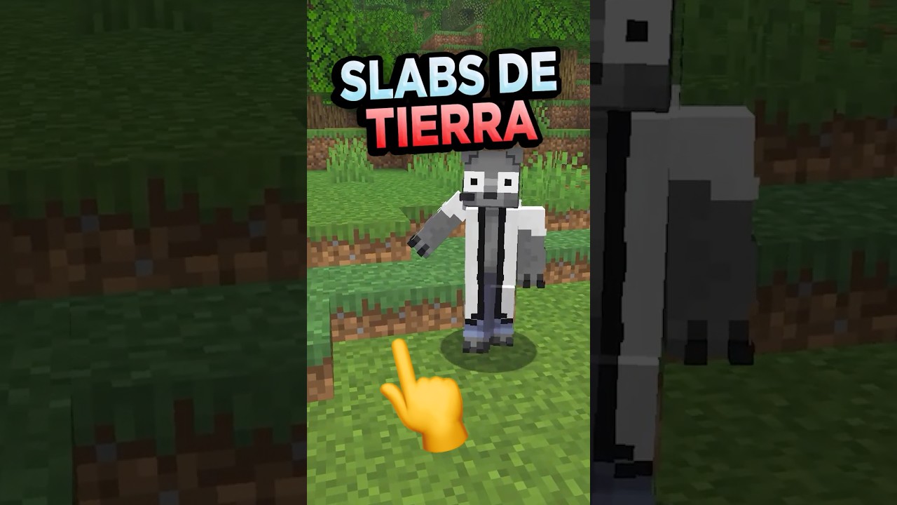 SLABS de TIERRA en Minecraft