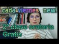 Clase gratis de ORATORIA 2ª, Máscara facial