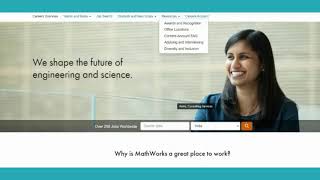 Careers at Math works - #Mathworks