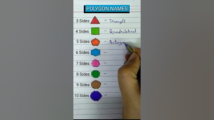 Polygon names l types of polygons 🌈🌈 Math infinity hk #polygon #maths #shorts