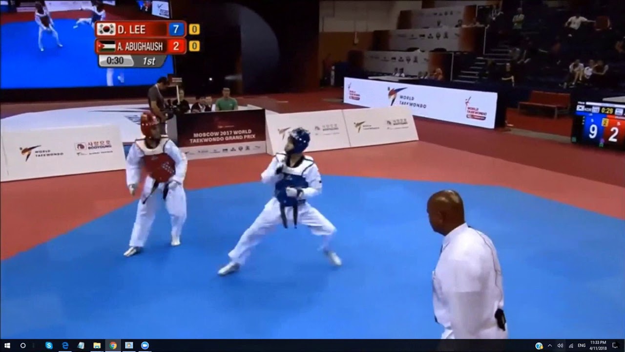 Underkick under front kick - YouTube