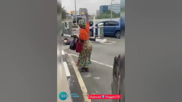 Woman jubilates as son miraculously gets healed from cerebral palsy at Accra Airport as Kumuyi prays