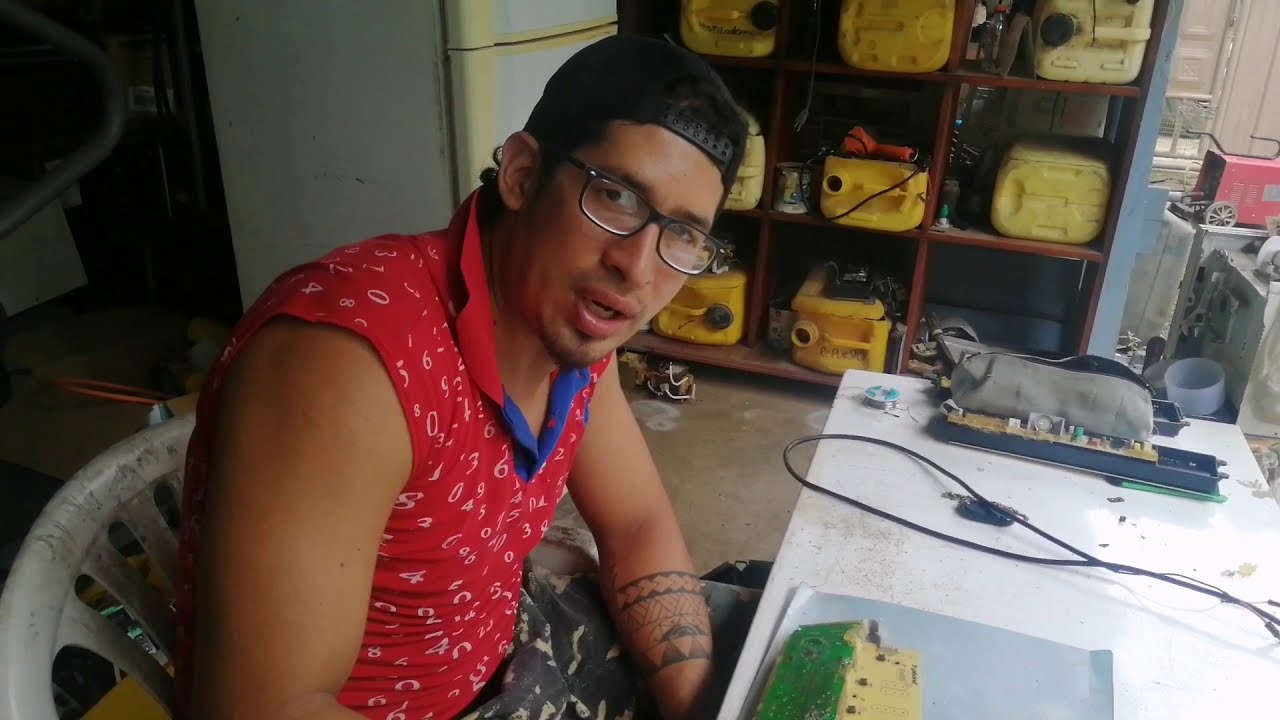 Solución placa de lavadora electrolux no enciende