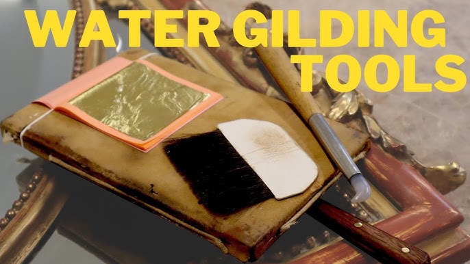 Water gilding: tools, instructions and tips