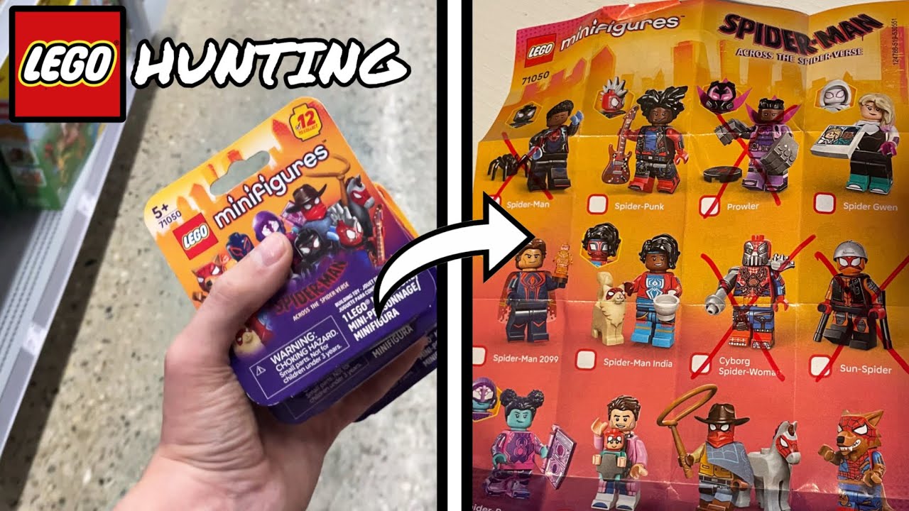 Looking For More LEGO Across The Spiderverse CMFs (LEGO Vlog)