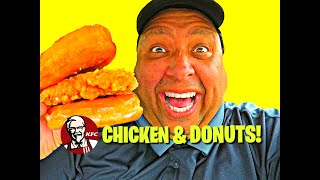 KFC® Chicken & Donuts REVIEW...It's Finger Lickin' Awesome!