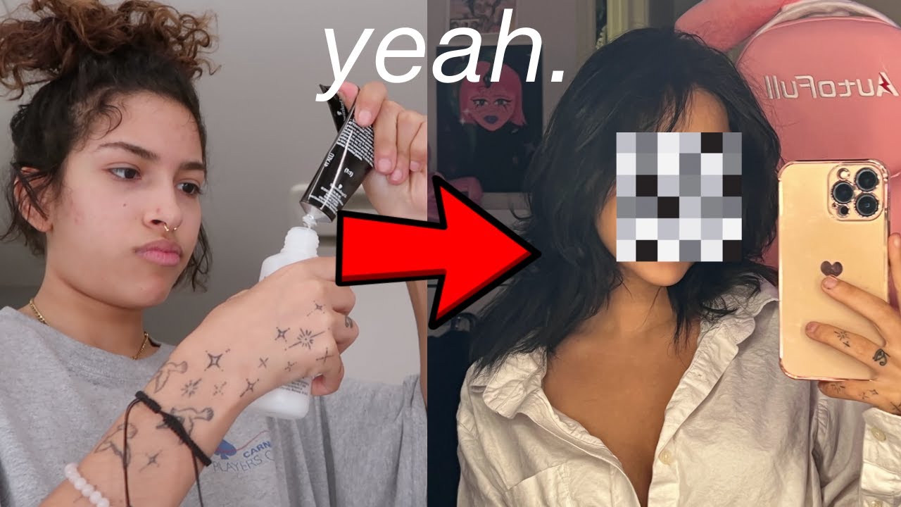 Dying My Hair Again To Feel Something YouTube dying-my-hair-again-to-feel-something-youtube