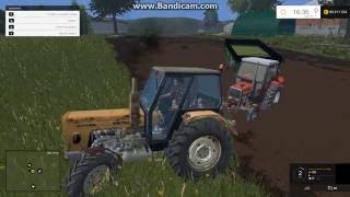 Wyciąganie Traktora z Błota. Farming Simulator 2015
