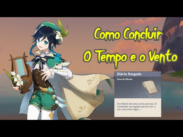 Como Achar e Concluir a Missão O tempo e o vento - Genshin Impact