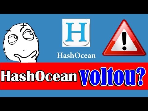 HashOcean voltou????????? Mineradora de Bitcoins