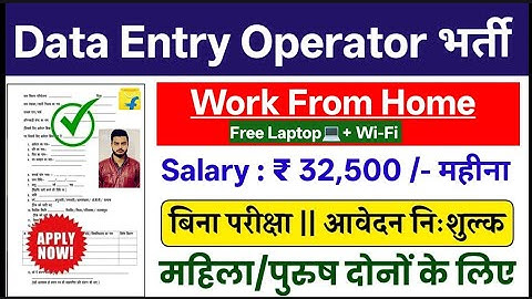 Flipkart Job Work From Home 2025 | Data Entry Jobs Work From Home | Flipkart DEO Jobs 2025 | DEO JOB