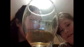 My drink challenge with my sister :)