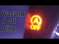 Wagon r a off warning  solution