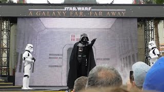STAR WARS: A Galaxy Far Far Away Show at Disney's Hollywood Studios January 2017