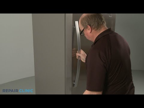 Door Handle - Whirlpool Sidekick Refrigerator (Model WSR57R18DM01)
