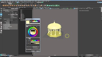 Maya 2016: 03  3D Greek Temple part 2