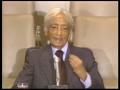J. Krishnamurti - New York 1985 - United Nations Talk - Why can't man live peacefully on the earth?