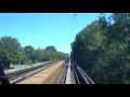 Skytrain in Vancouver. Timelapse. Expo Line.