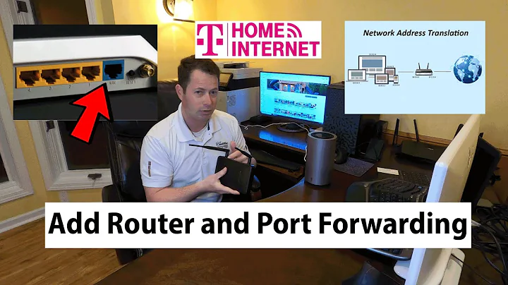 ✅ Add 2nd Router, Port Forwarding & Public IP with T-Mobile 5G Home Internet  - Mesh Wifi