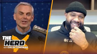 Marcedes Lewis on Aaron Rodgers' critics, Packers 3-game winning streak, path to playoffs | THE HERD