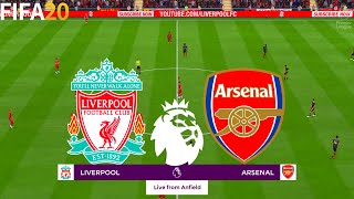 FIFA 20 | Liverpool vs Arsenal - English Premier League - Full Match & Gameplay