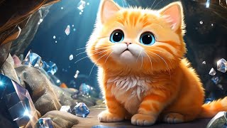 Cute Cat Story: explore in the cave