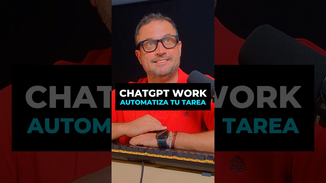 CHATGPT WORK - AUTOMATIZA TU TRABAJO#ia #ai #chatgpt #data #bigdata #contabilidad #bilbao