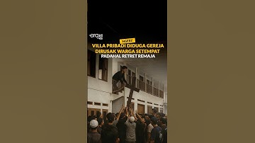 Diduga Gereja/Kegiatan Ibadah, Warga di Sukabumi Bubarkan & Rusak Bangunan, Ternyata Retret Pelajar