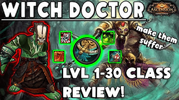 WITCH DOCTOR CLASS!! | WoW with 21 Custom Classes | Conquest of Azeroth Alpha!