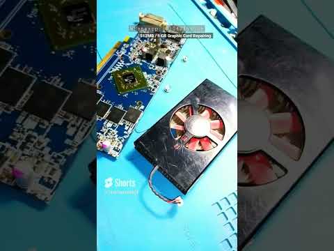 512mb 1gb graphic card repairing #computerrepair #gpu #graphiccardrepair #amd  #nvidia #china #pcb