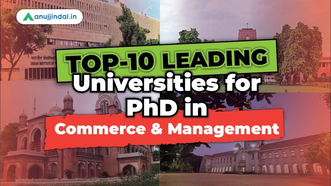 best universities for management phd