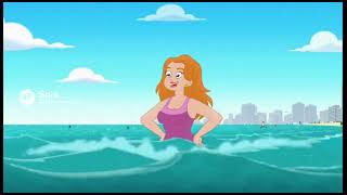 The Redhead Giantesss Beach Time