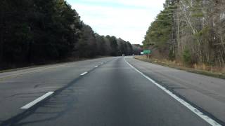 Interstate 95 - North Carolina Exits 119 to 127 northbound