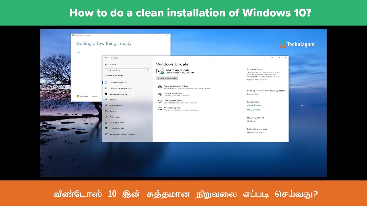 How to do a clean installation of Windows 10 | TechulagamTV ...